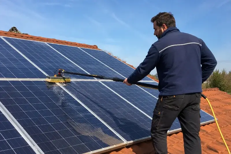 Nettoyage et entretien de panneaux solaires à Peyriac-Minervois